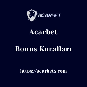 Acarbet Bonus Kuralları